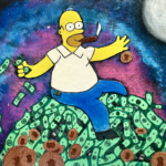Omer Simpson Bitcoin Galaxy